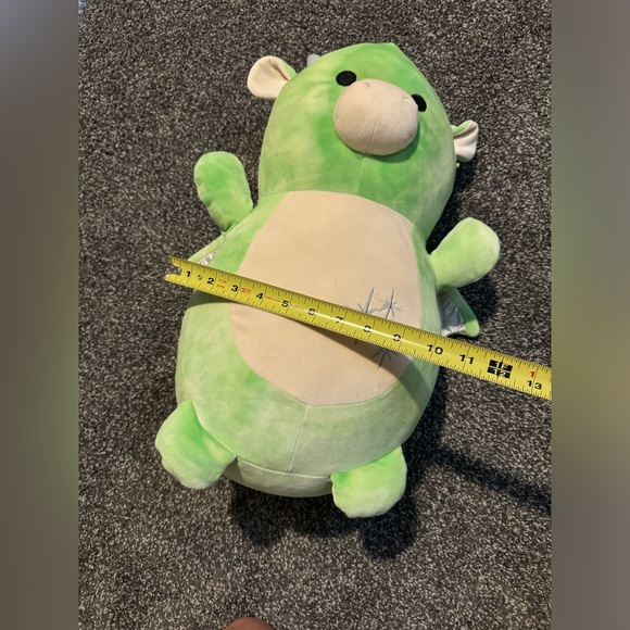 SQUISHMALLOWS HUGMEES 18” THAYER THE DRAGON EUC - Picture 3 of 5